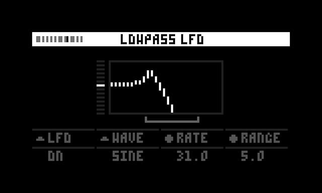 screenshot of lowpass lfo ctrl