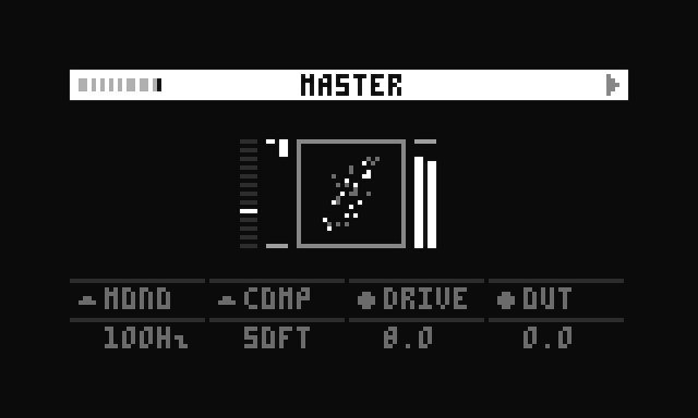 screenshot of master page